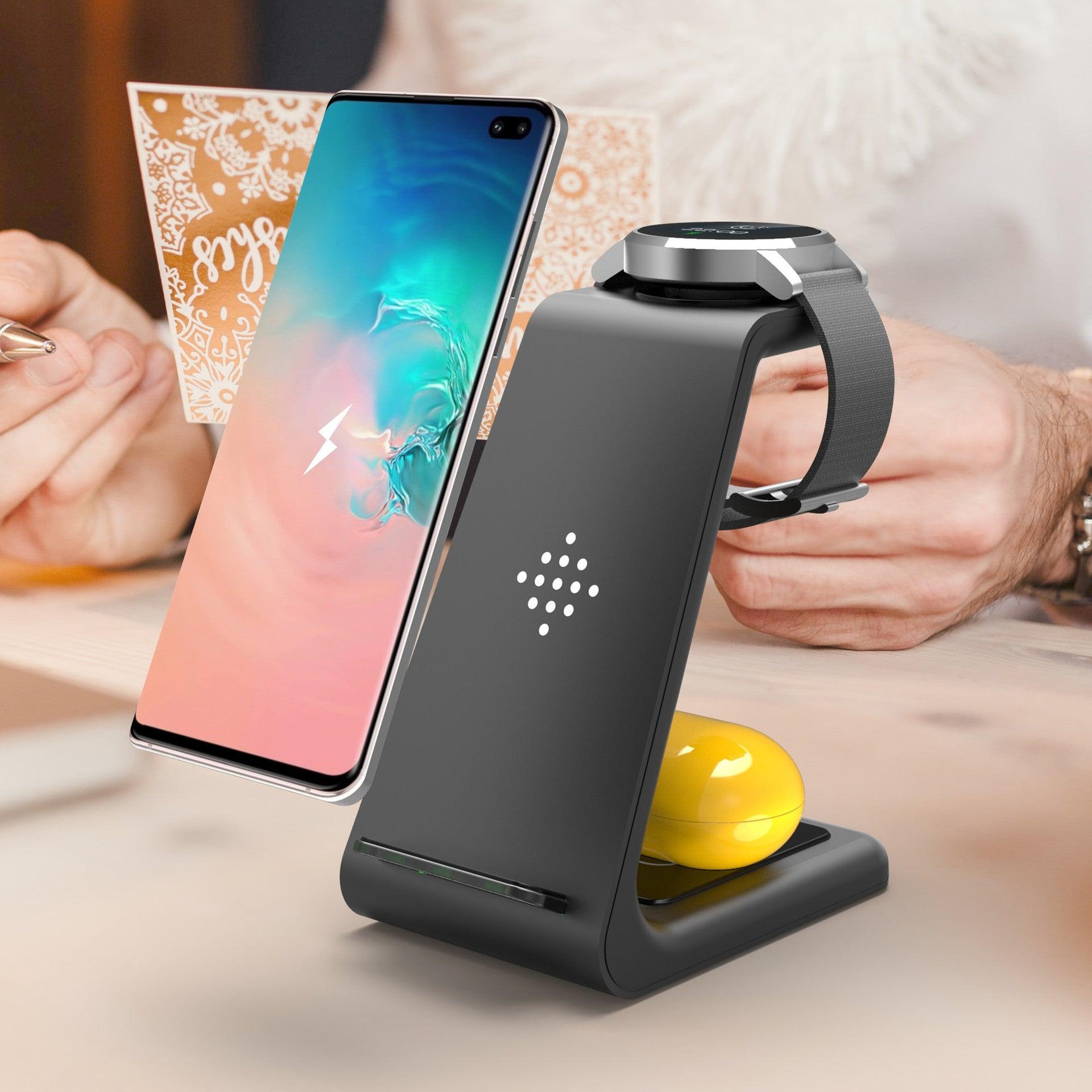 3 In 1 Fast Charging Station Wireless - I-TECH ONLINE SHOP
