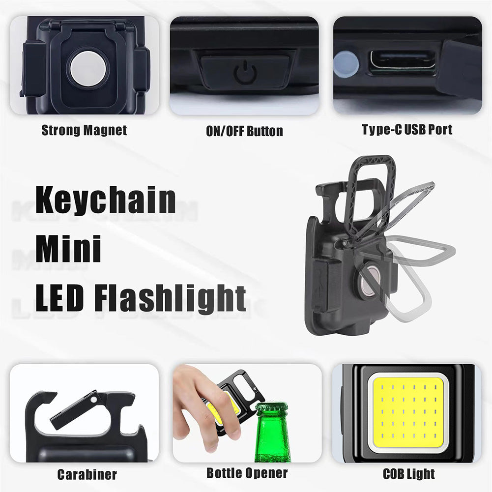 Keychain UltraGlow: Compact and Mighty Pocket Torch