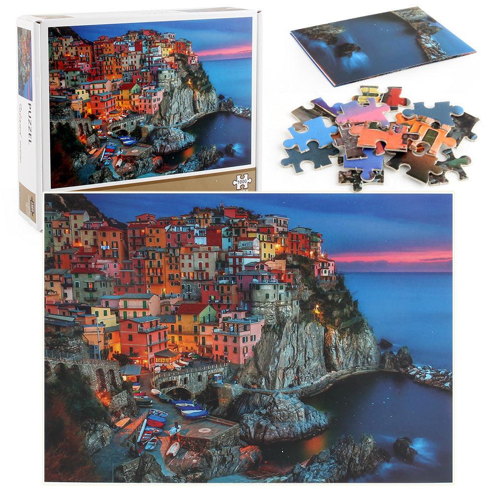 Jigsaw Puzzle Island View