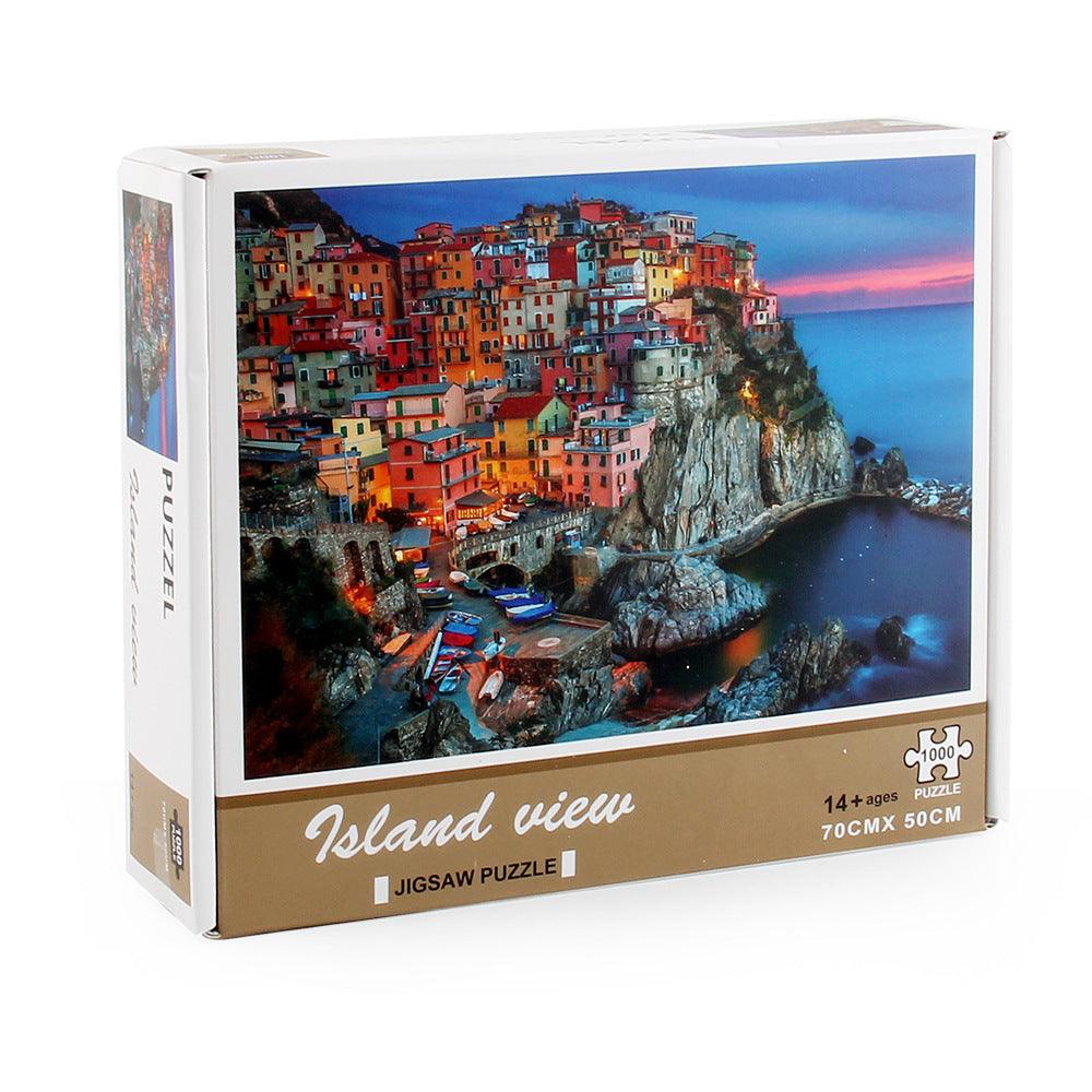 Jigsaw Puzzle Island View