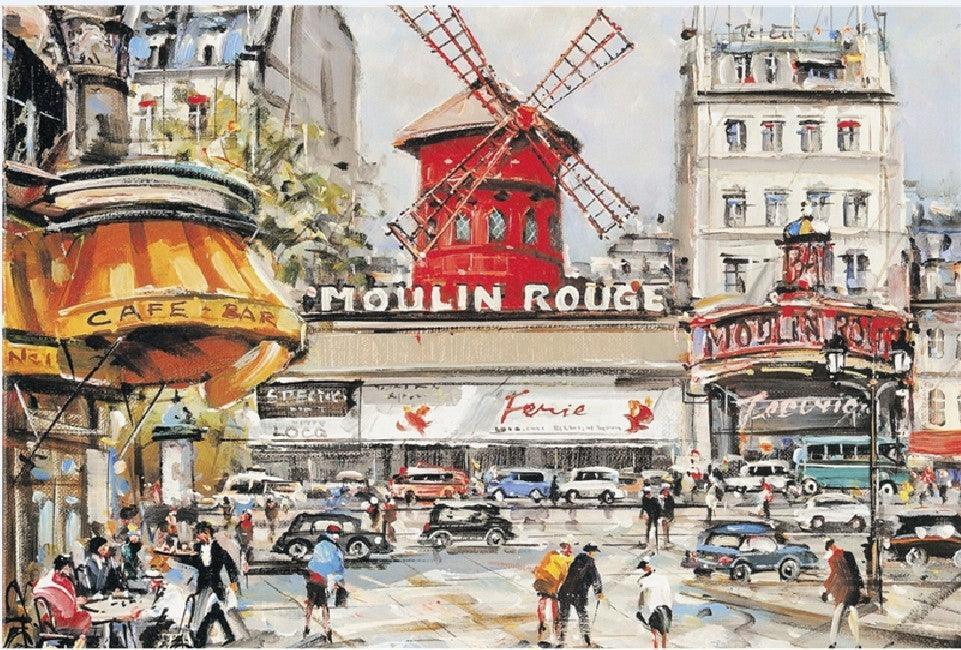 1000-Piece Jigsaw Puzzle Collection – Famous Cities and Iconic Artworks