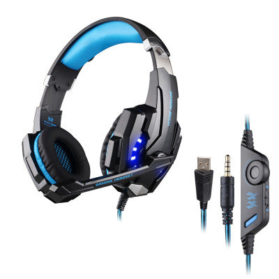 G9000 Headphones Gaming Headset with Microphone 3.5+USB Single Hole Headset for PS4