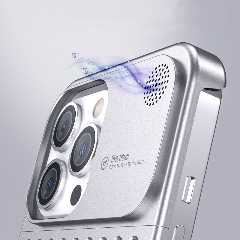 Aluminum Alloy Heat-Dissipating Shockproof Phone Case for iPhone 14/13