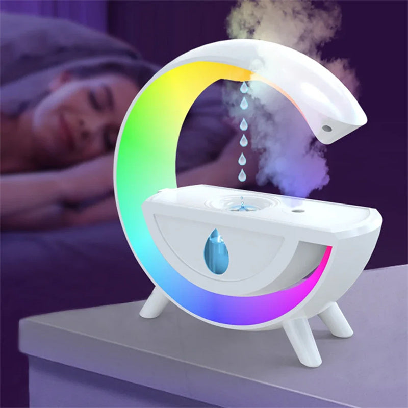 Smart RGB Night Light Water Droplet Sprayer Humidifier | Itech®