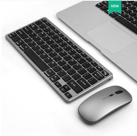 Premium Wireless Silent Keyboard Mouse Set - I-TECH ONLINE SHOP