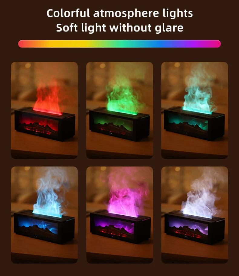 New Calm Flame Fireplace Aroma Diffuser