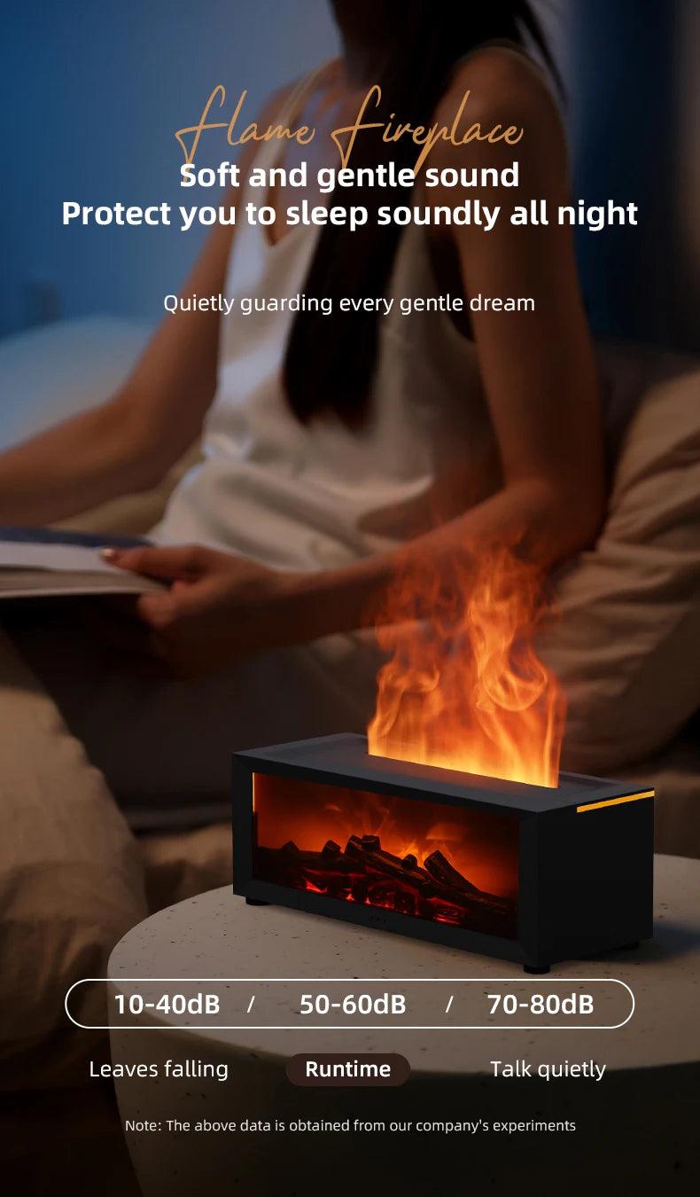 New Calm Flame Fireplace Aroma Diffuser