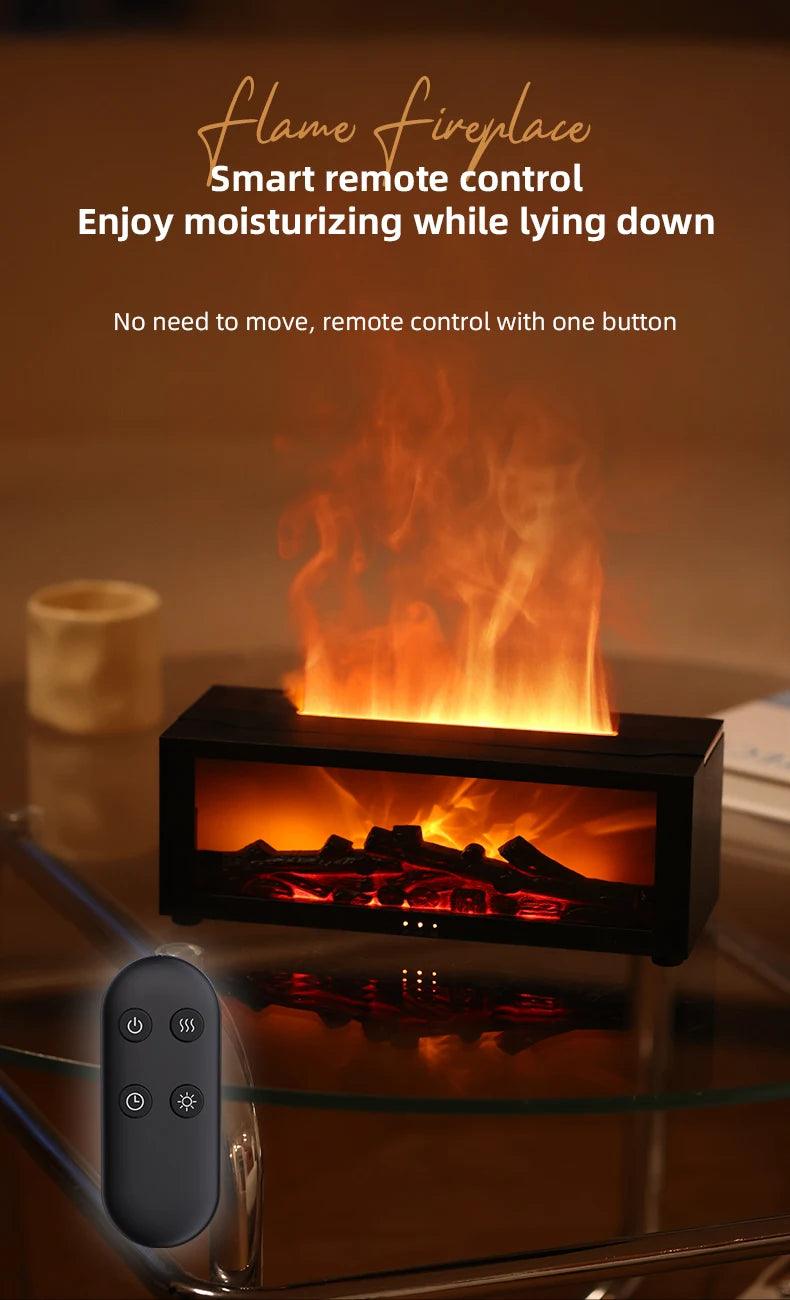 New Calm Flame Fireplace Aroma Diffuser