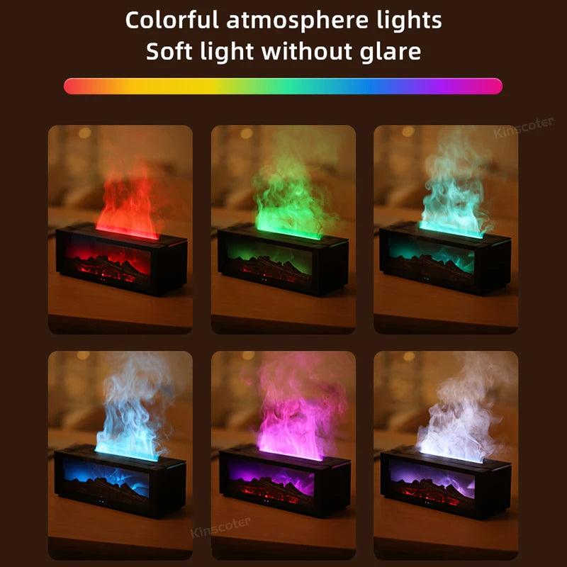 New Calm Flame Fireplace Aroma Diffuser