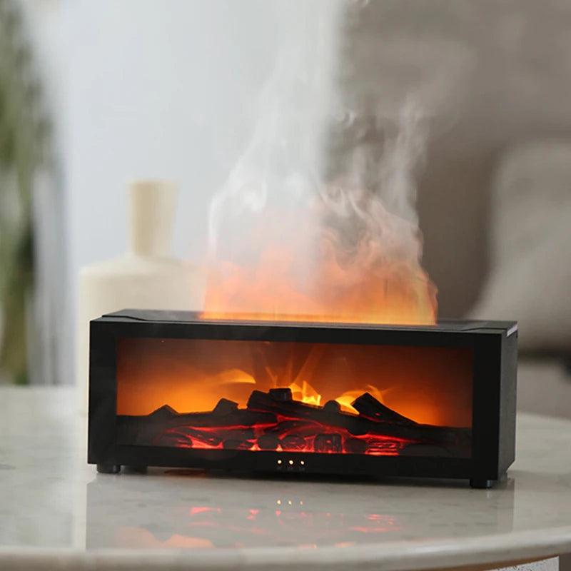 New Calm Flame Fireplace Aroma Diffuser