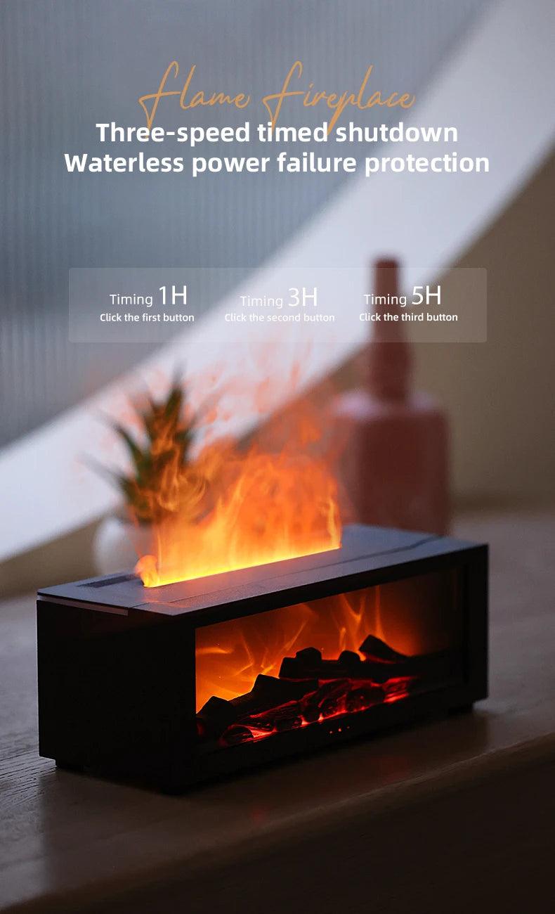 New Calm Flame Fireplace Aroma Diffuser