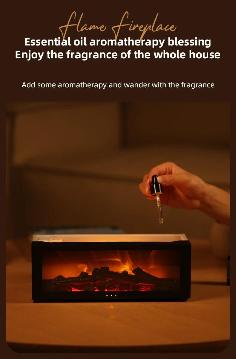 New Calm Flame Fireplace Aroma Diffuser