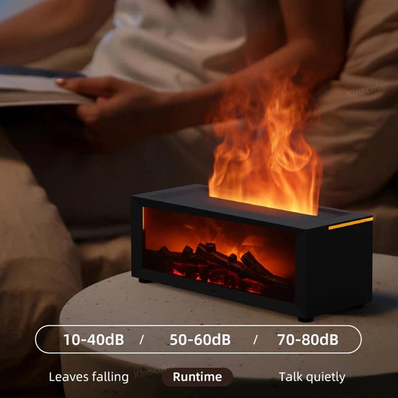 New Calm Flame Fireplace Aroma Diffuser