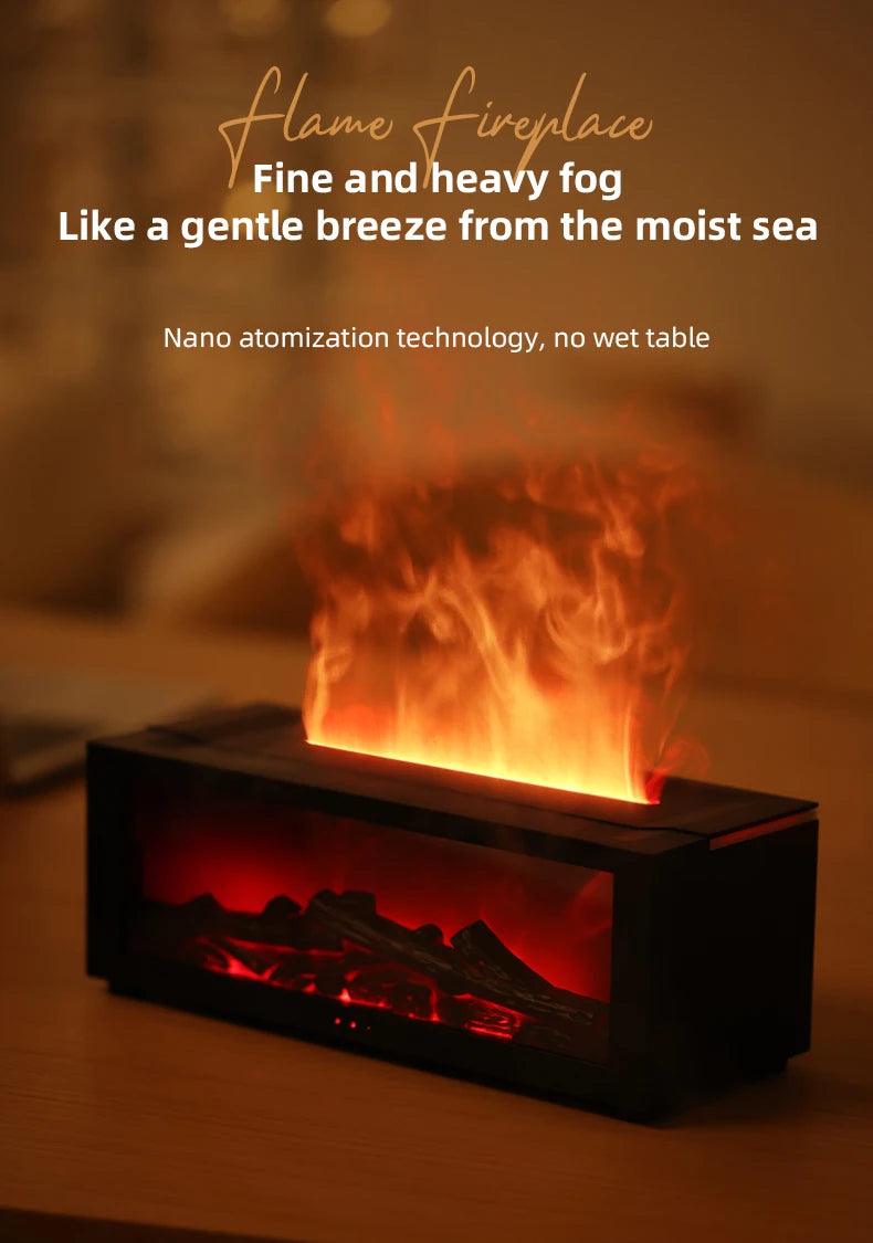 New Calm Flame Fireplace Aroma Diffuser