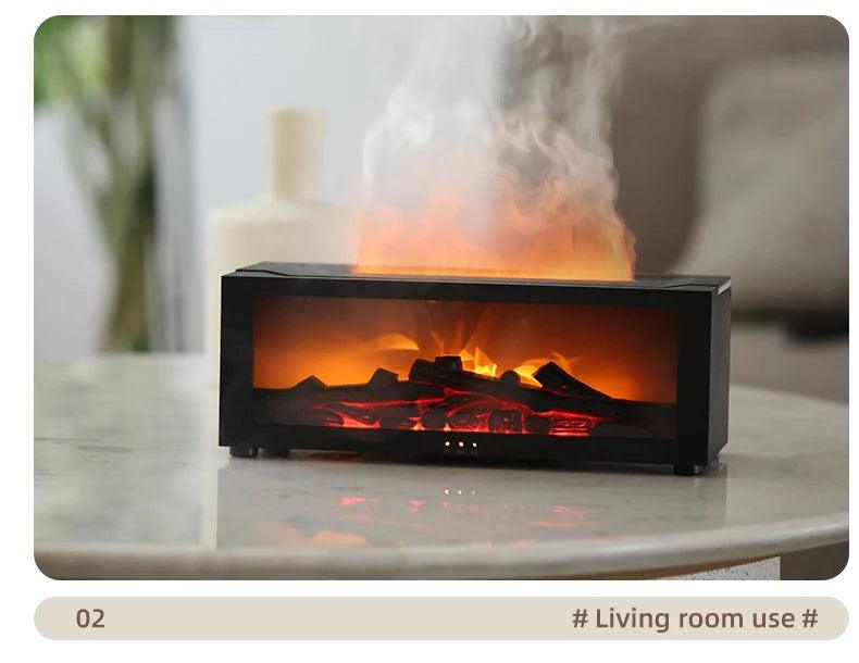 New Calm Flame Fireplace Aroma Diffuser