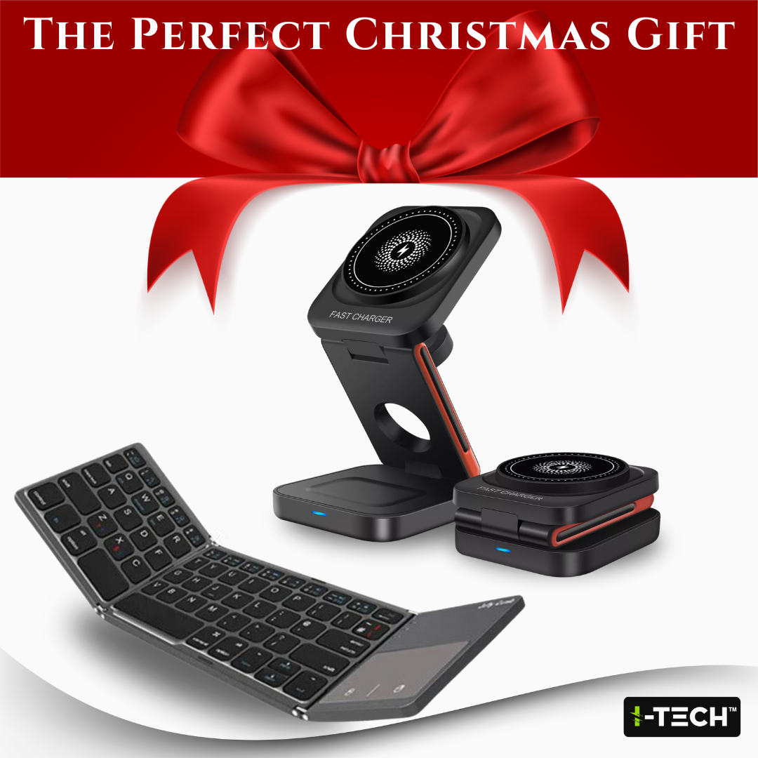 Mini Wireless Folding Keyboard PRO + Free Gift