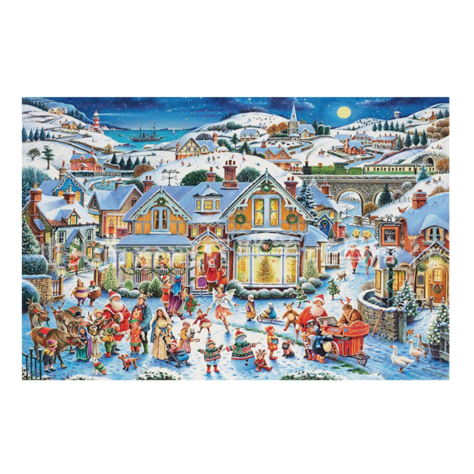 New 1000-Piece Christmas Jigsaw Puzzle