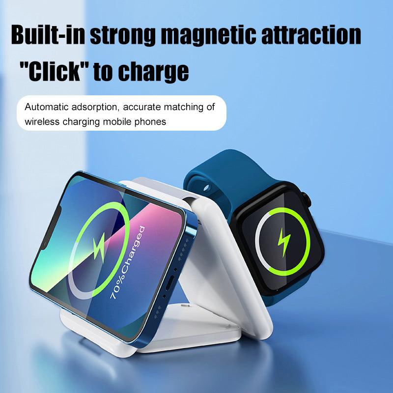 Foldable Wireless Charger 3-in-1 - I-TECH ONLINE SHOP