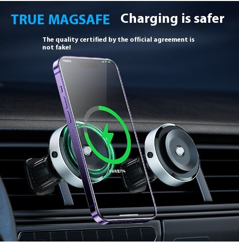 Intelligent Universal Magnetic Phone Holder with Stable Vacuum Adsorption
