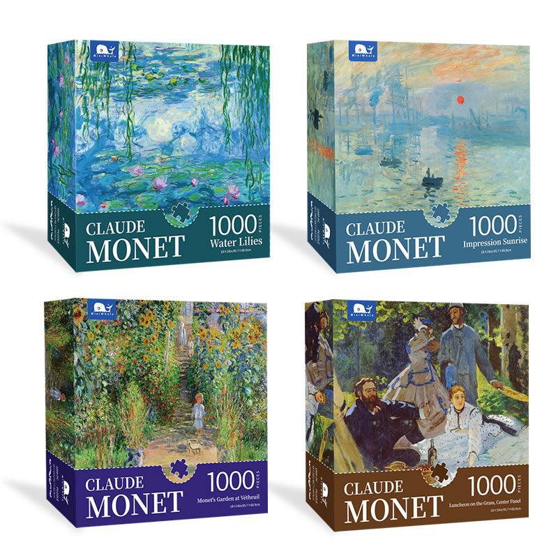 1000Pieces Of Monet's Oil Painting Jigsaw Puzzle